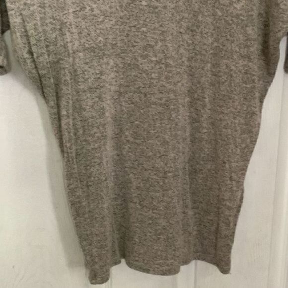 Aiden Y tan short sleeve oversized short sleeve shirt size medium - Picture 5 of 10